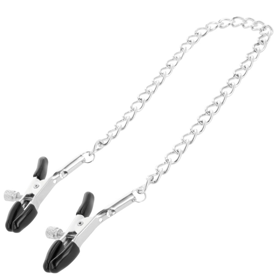 Adjustable metal telescopic clips