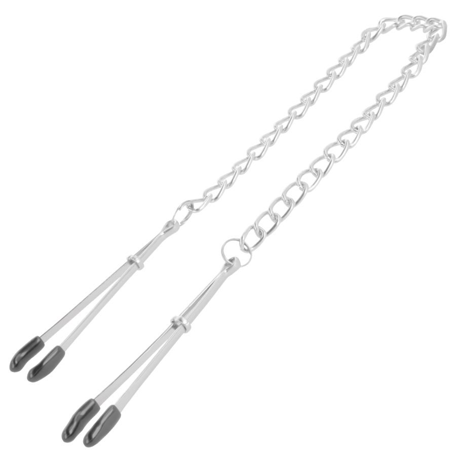 Adjustable metal nipple clamps