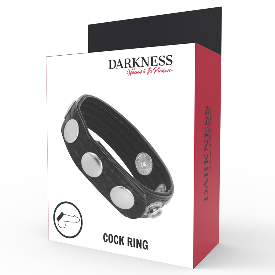 Leather erection ring