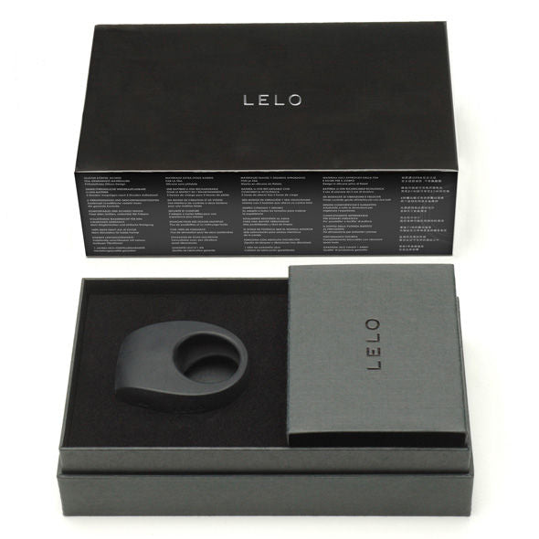 Tor II Black Vibrating Ring