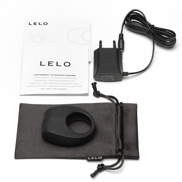 Tor II Black Vibrating Ring