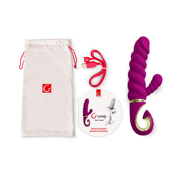Fun toys rabbit vibrator gcandy sweet raspberry
