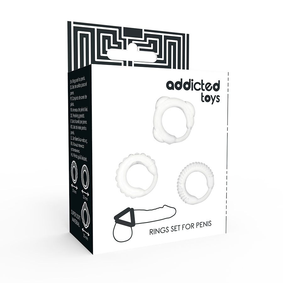Clear C-ring set