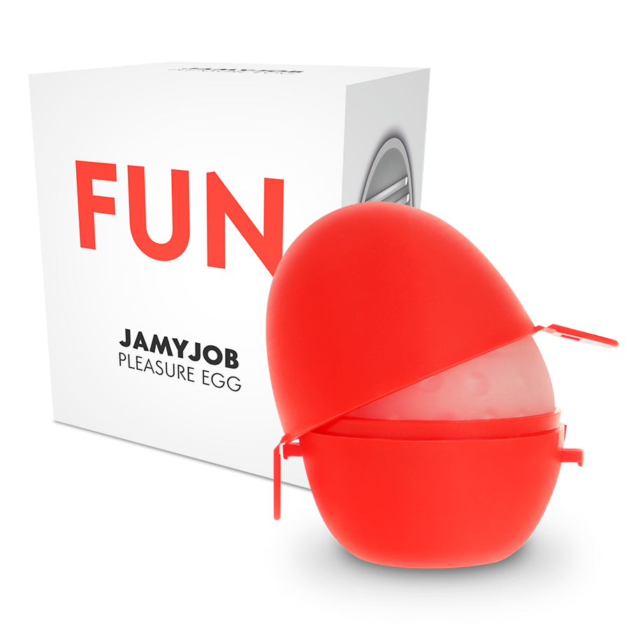 Egg masturbator red discreet edition