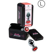 Anal plug size L red