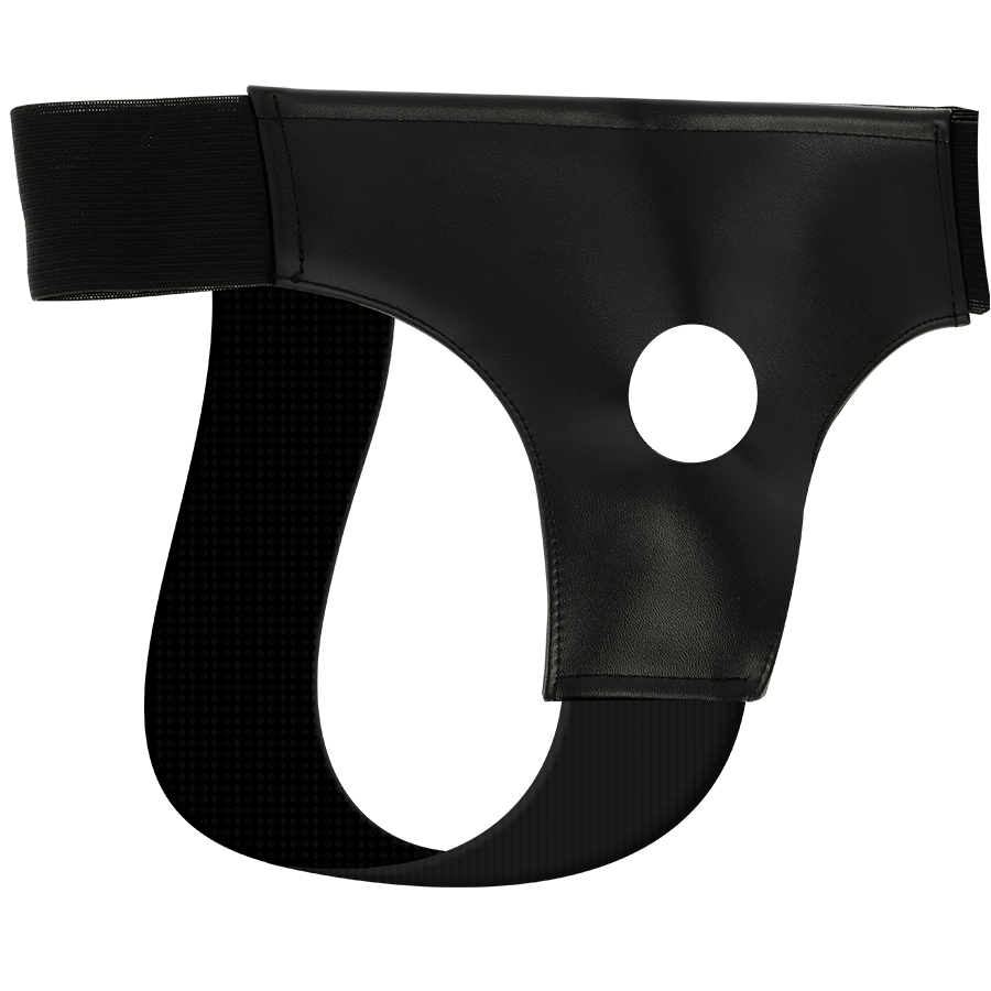 Harness with hole one size