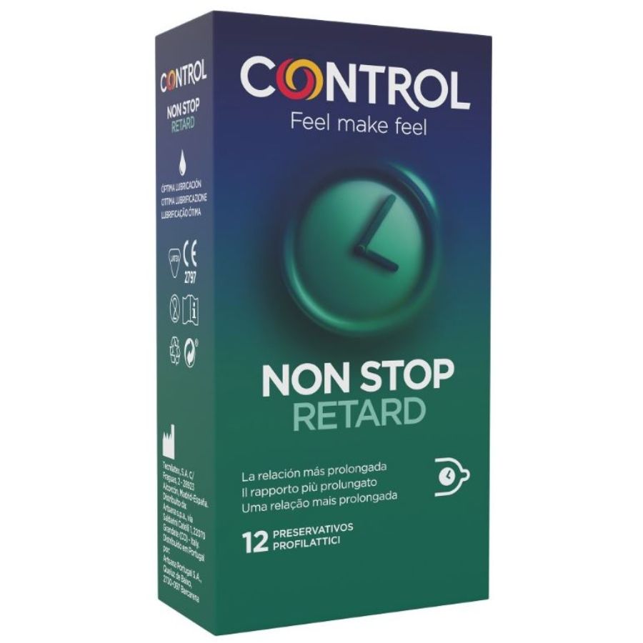 Non stop retard condoms 12 units