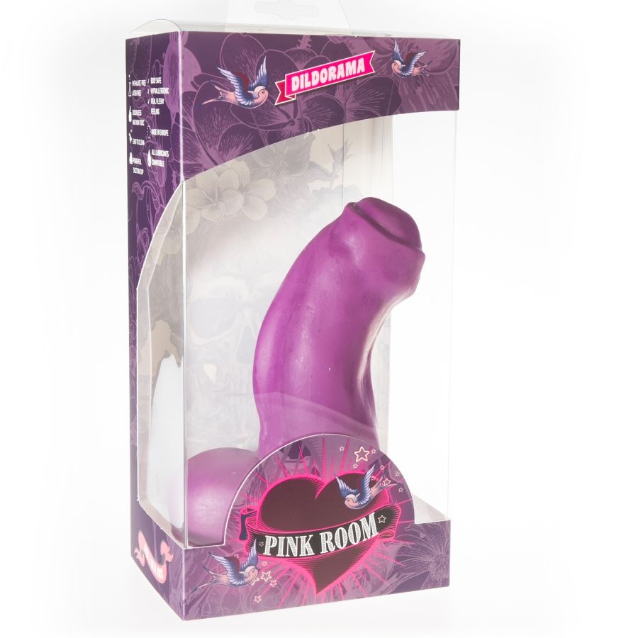Nestor realistic dildo purple 16.5 cm