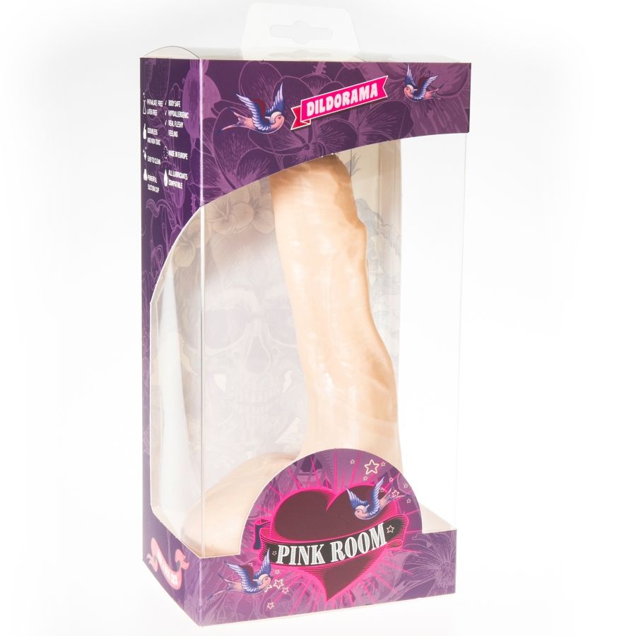 Nilo realistic flesh dildo 23 cm