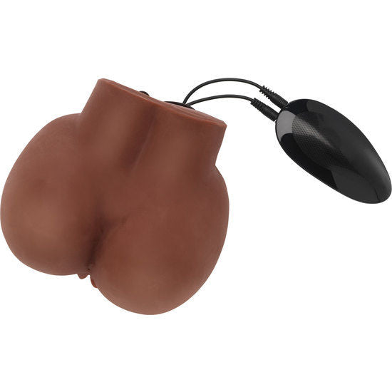 Hot Honey Rider Masturbator with Brown Vibrator