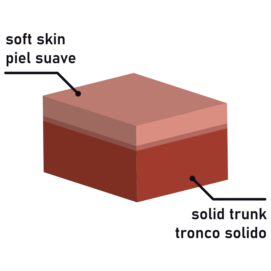 Double density tiger 14 cm -o- 4.46 cm