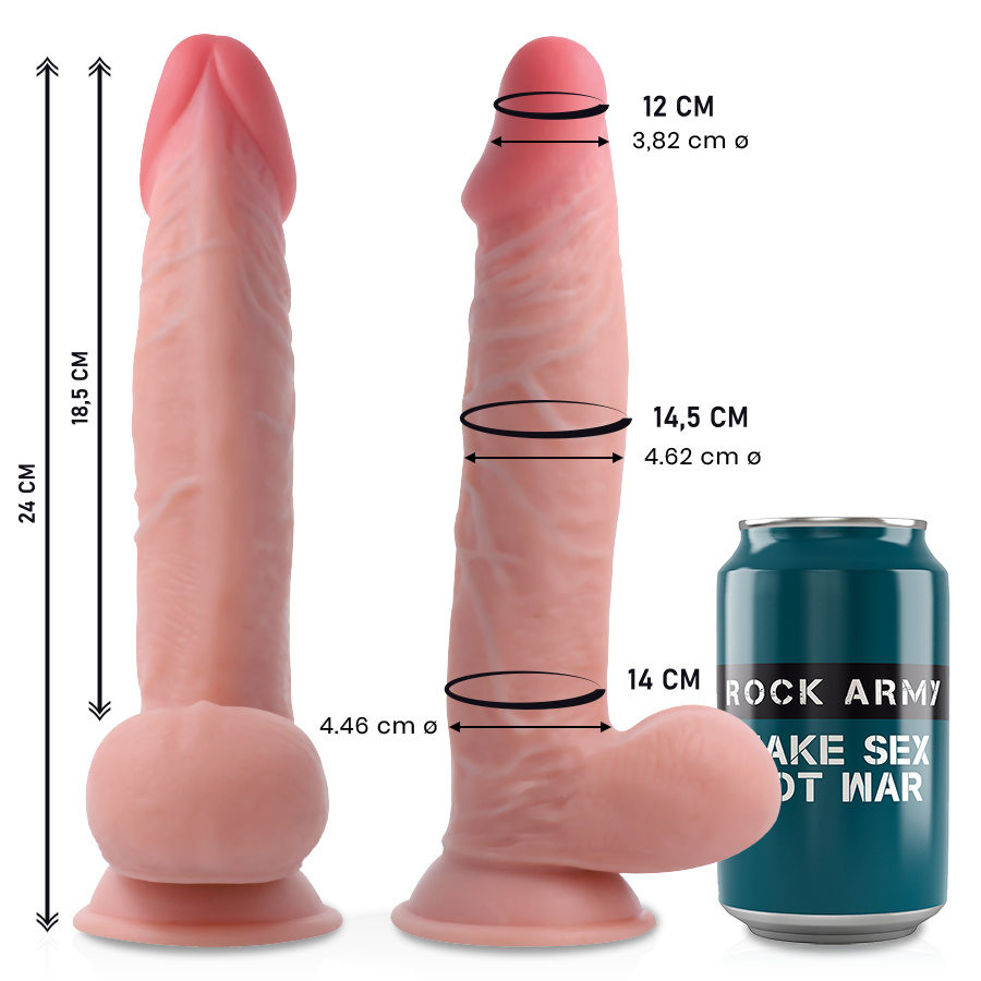 Sherman rockarmy double density 24 cm -o- 4.62 cm