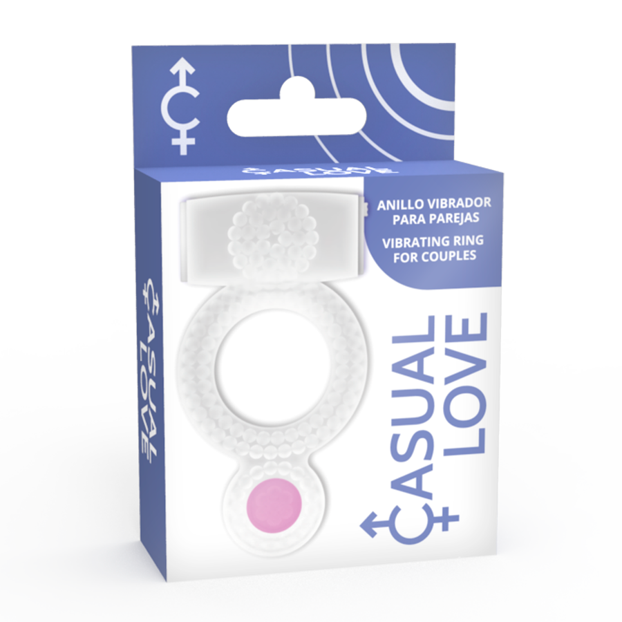 Double pleasure transparent ring