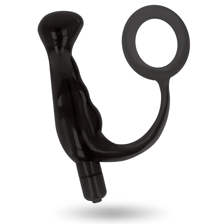 Vibrateur prost tico noir 10 cm