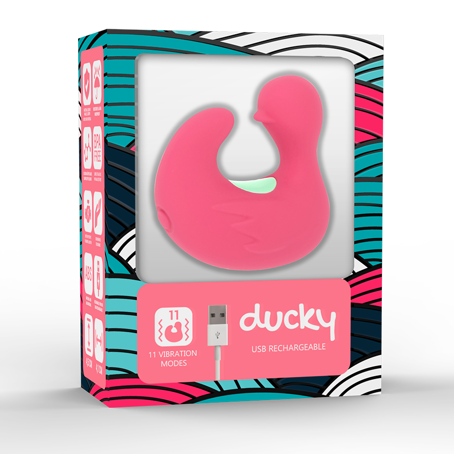 Duckymania doigt stimulateur en silicone rechargeable