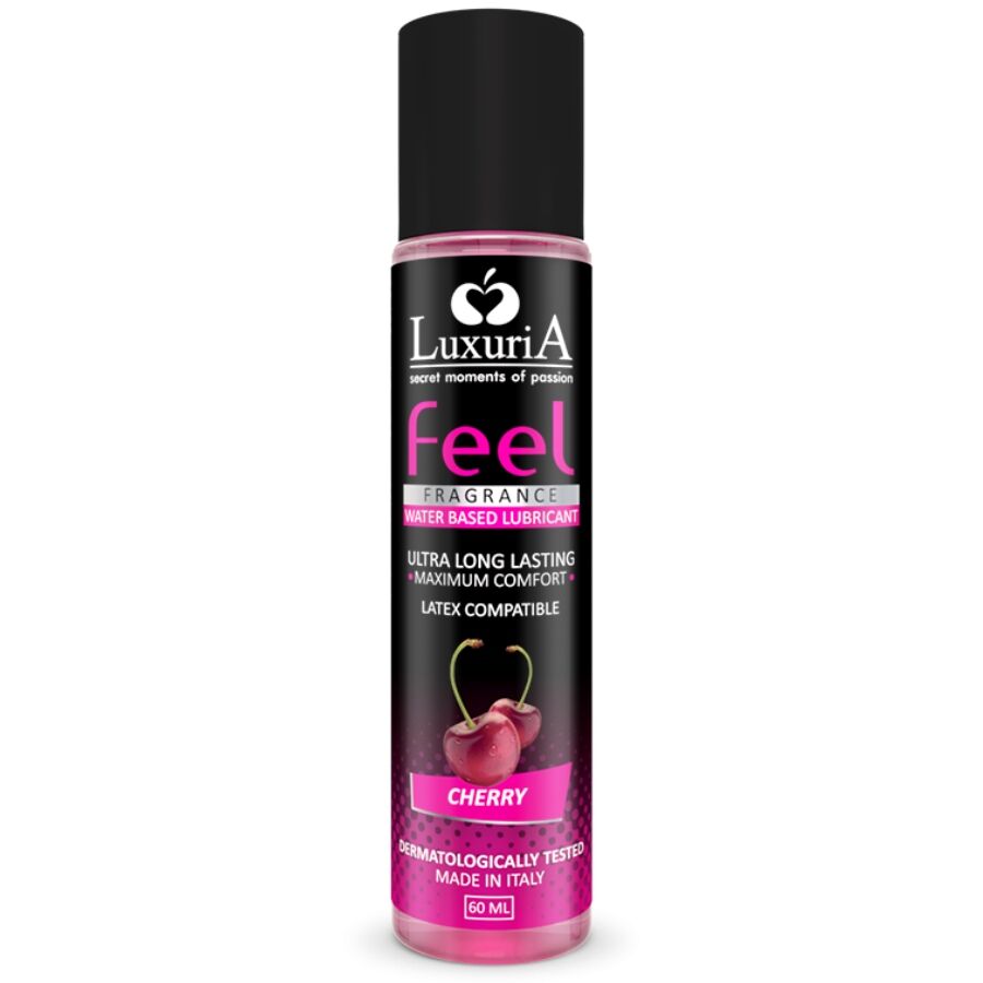 Luxuria lubrifiant base d'eau feel cerise 60 ml