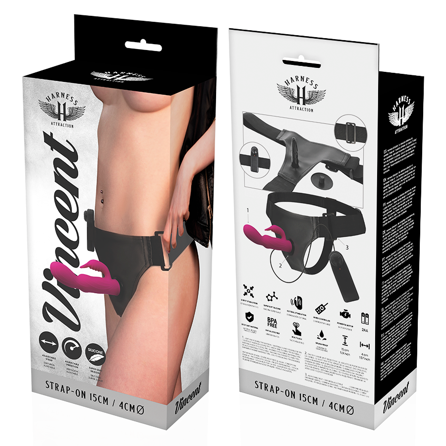 Rnes vincent rabbit vibrator 15 cm -o- 4 cm