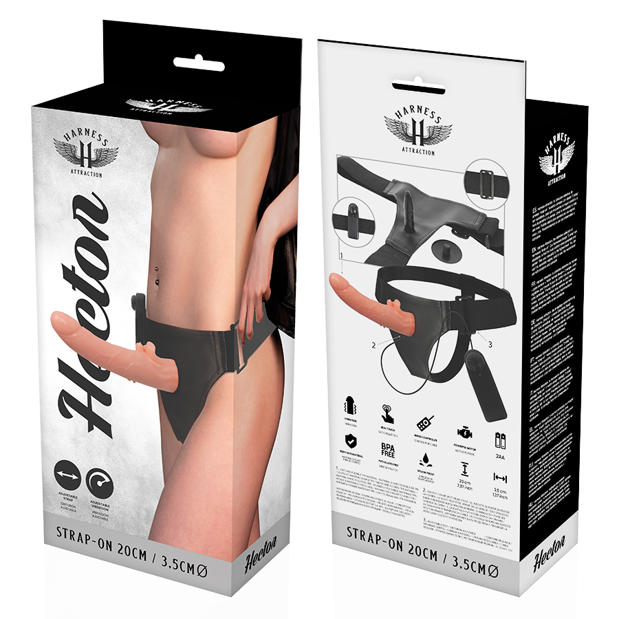 Rnes vibrator hector 20 cm -o- 3.5 cm