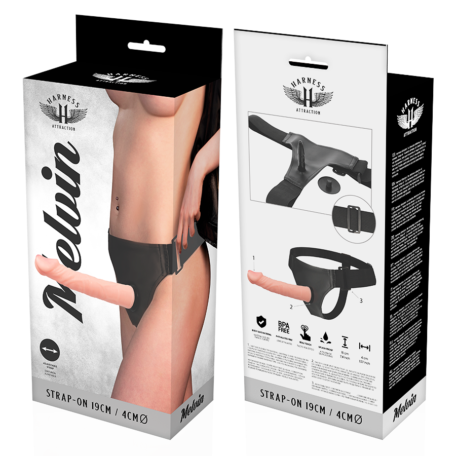 Reins melvin flesh 19 cm -o- 4 cm