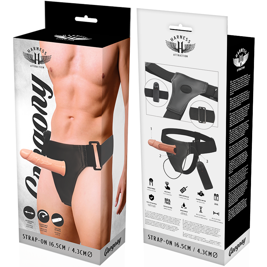 Gregory hollow rnes avec vibrateur 16.5 cm -o- 4.3 cm