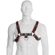 Chain harness iii black / red 