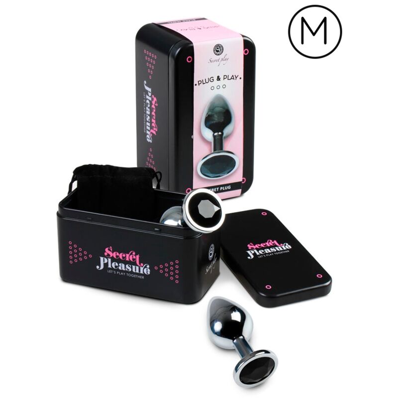 Black anal plug m