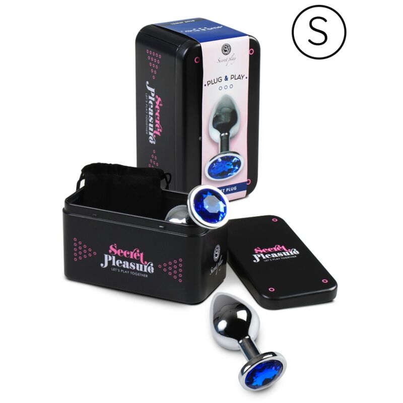 Blue anal plug s