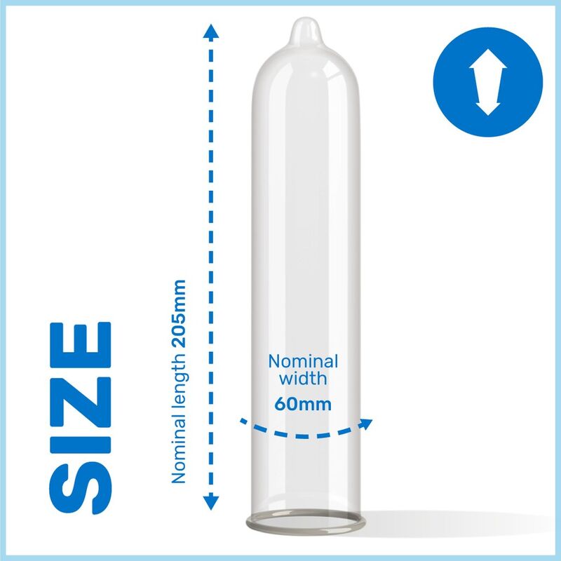 King MS condoms long and wide 12 units