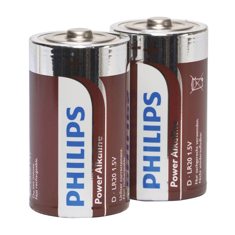 Blister power alkaline pila d lr20 * 2