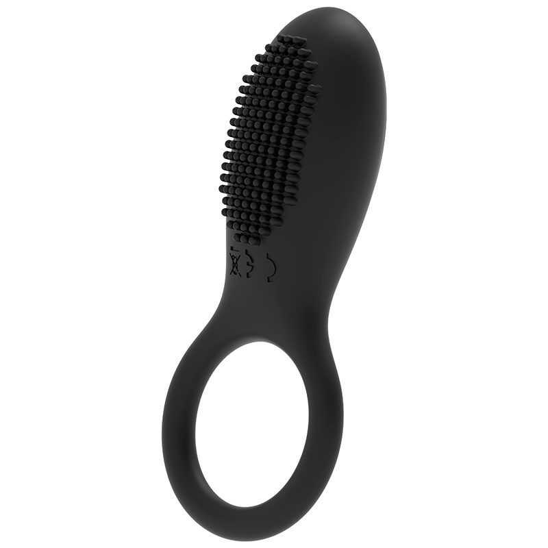 Rechargeable remote control cock ring black/gold