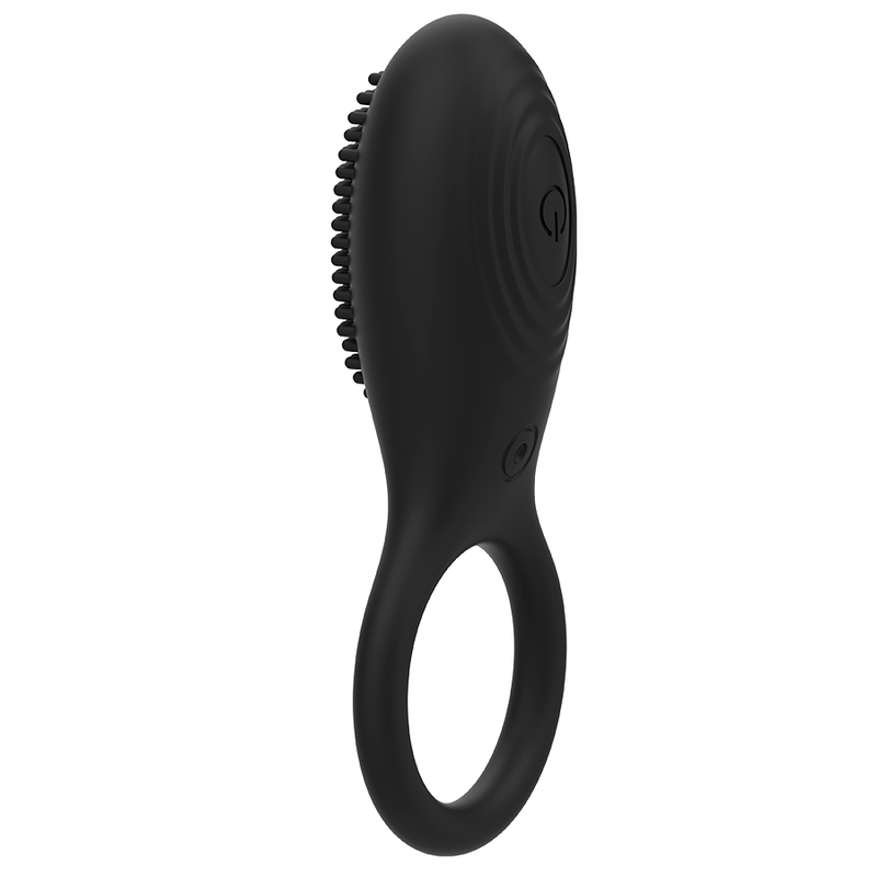 Rechargeable remote control cock ring black/gold