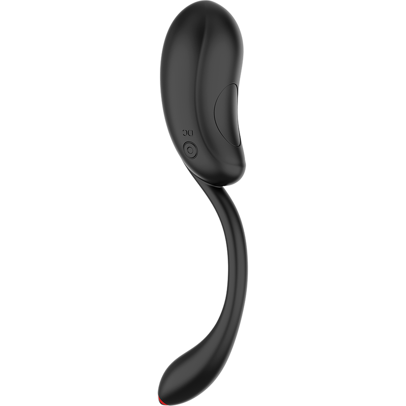 Rechargeable remote control vibrating egg black/gold