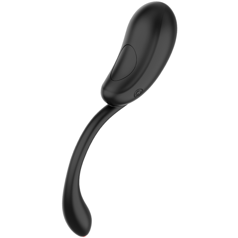 Rechargeable remote control vibrating egg black/gold