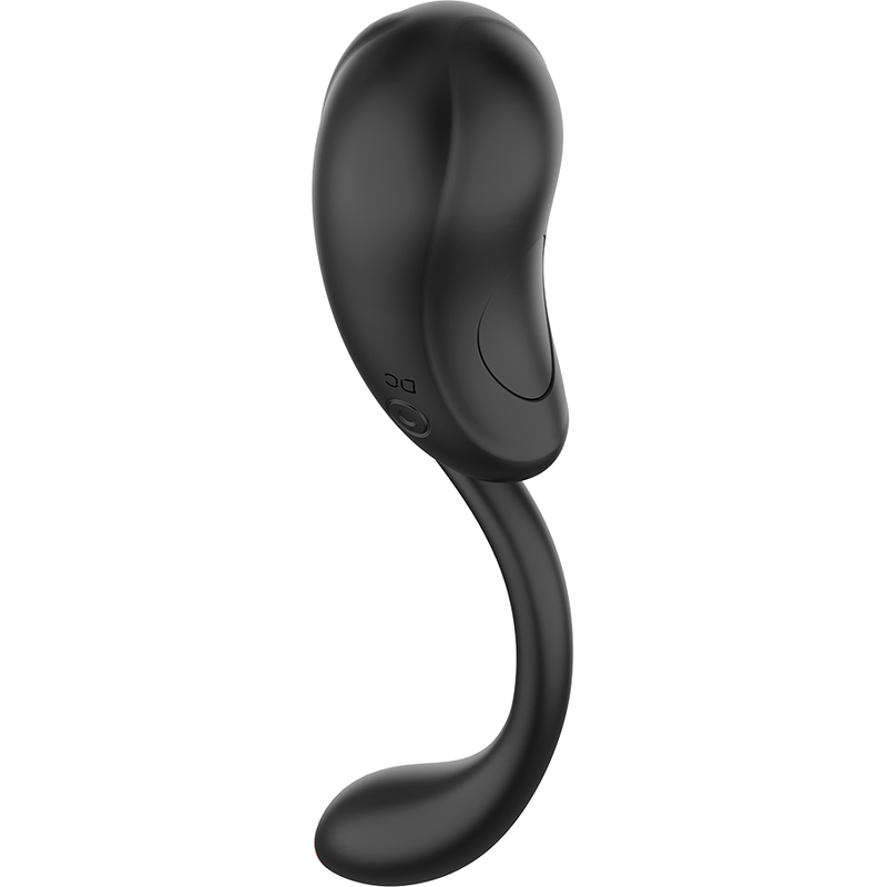 Rechargeable remote control vibrating egg black/gold