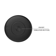 Rechargeable black vibrating anal plug