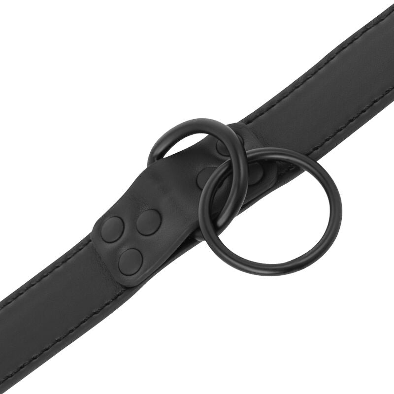 Black necklace with chain