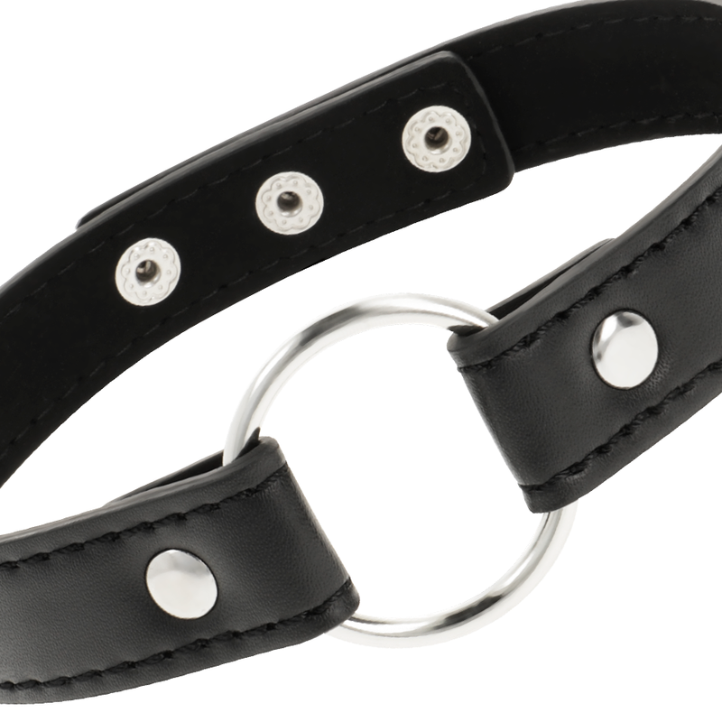 Vegan leather necklace women's accessory