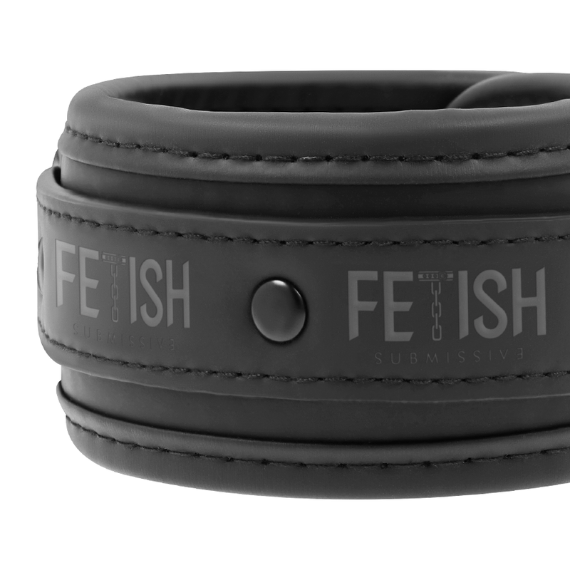 Open leg position with neoprene-lined handcuffs