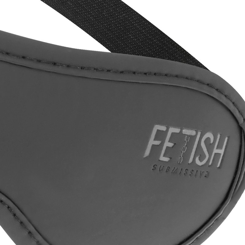 Vegan leather mask ii with noprene lining