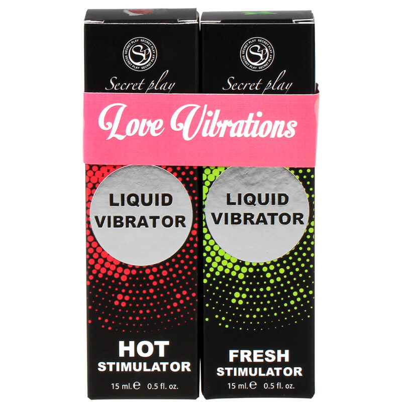 Vibrateur liquide pack love vibrations
