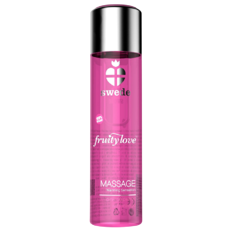 Fruity love huile à effet chaleur de pamplemousse et de mangue 120 ml