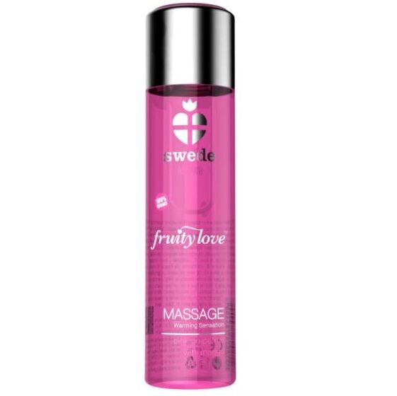Fruity love effet chauffant huile de massage pamplemousse rose à la mangue 60 ml