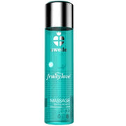 Fruity love huile de massage effet chauffant cassis et citron vert 60 ml