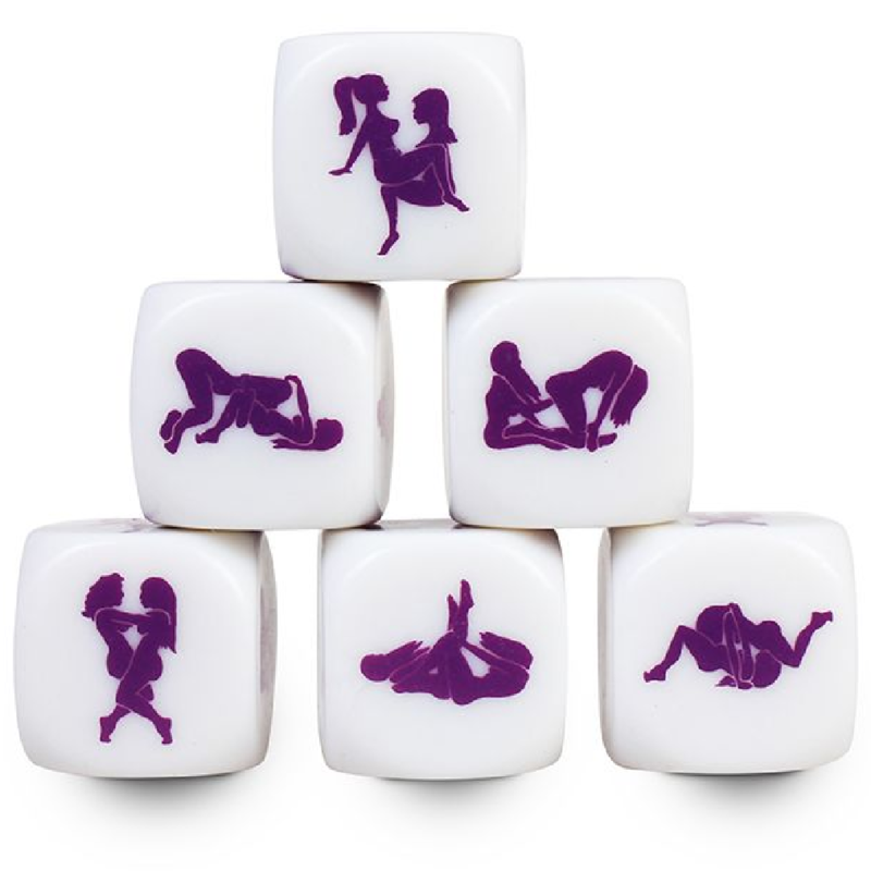 Dés kamasutra lesbien 25 mm