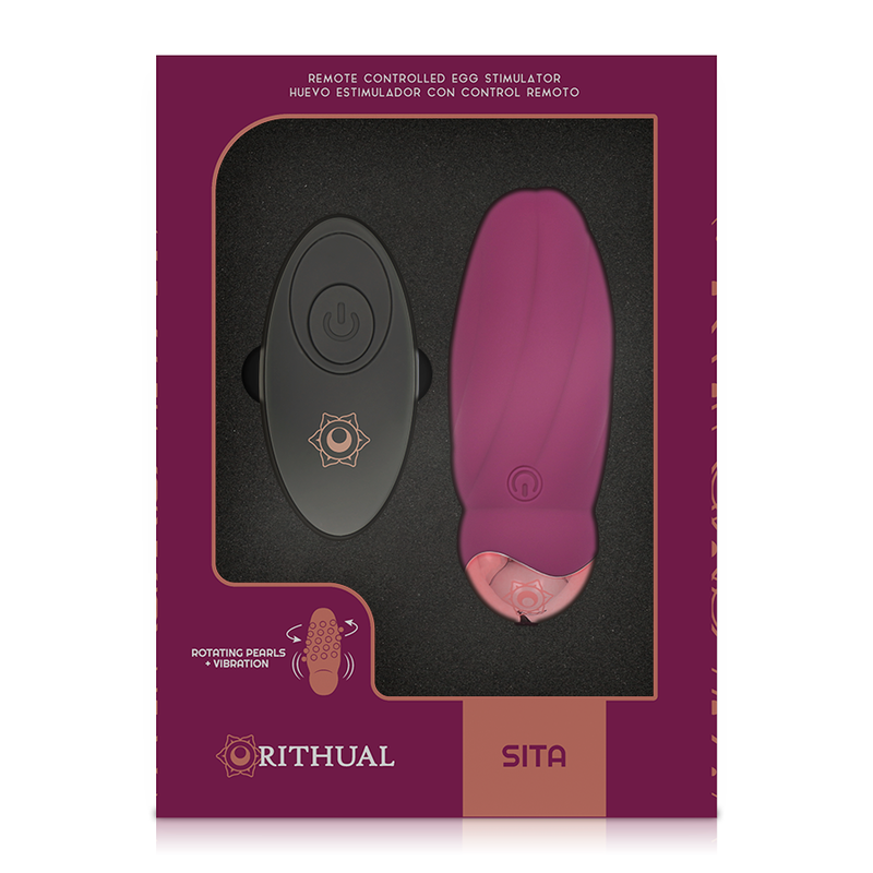 Sita egg remote control ball rotation + vibration