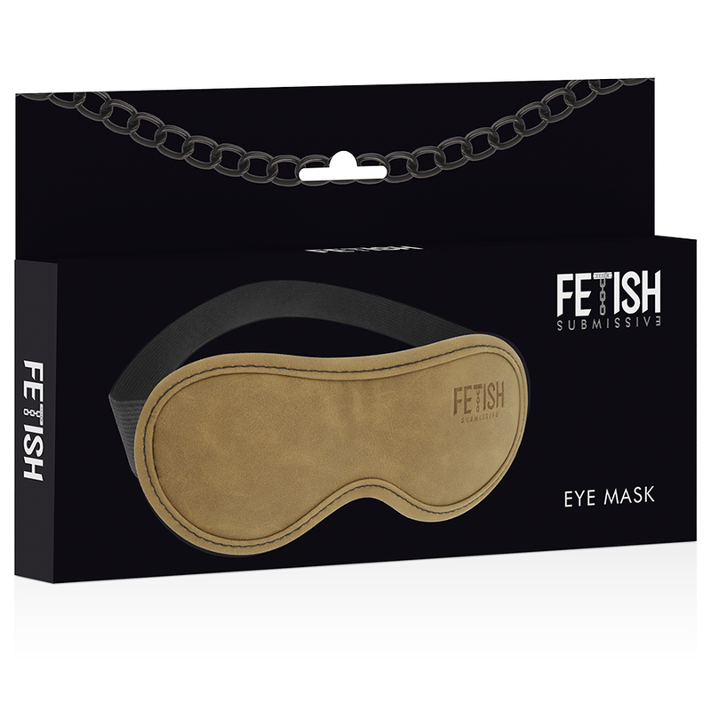 Vegan leather mask with neoprene lining