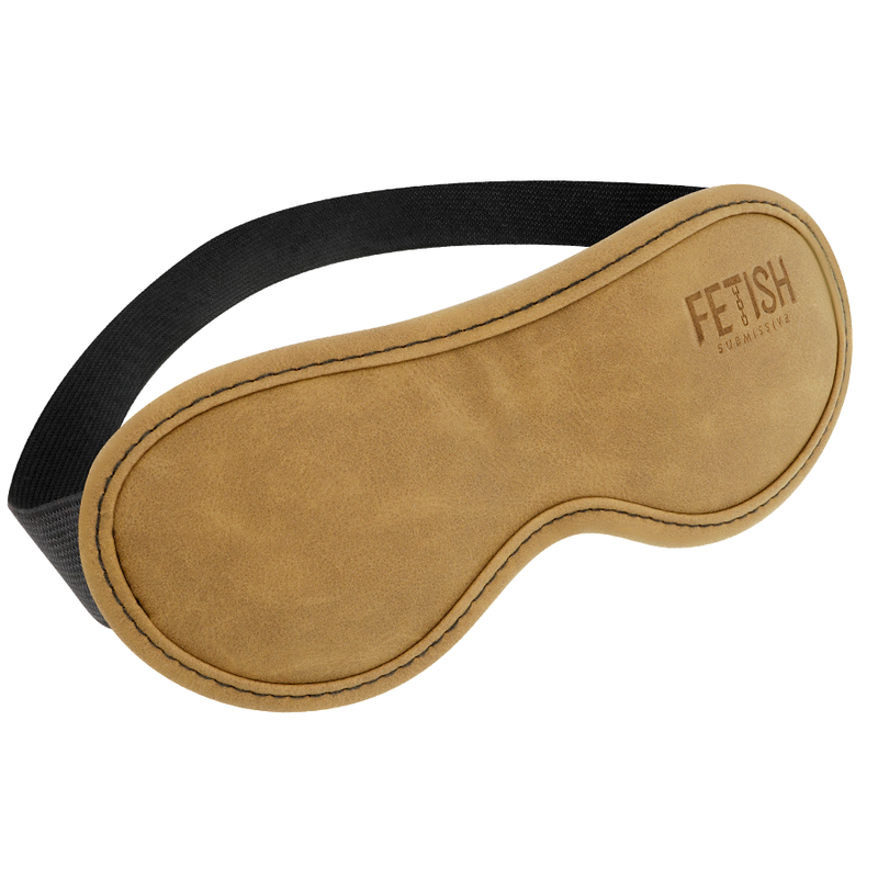 Vegan leather mask with neoprene lining