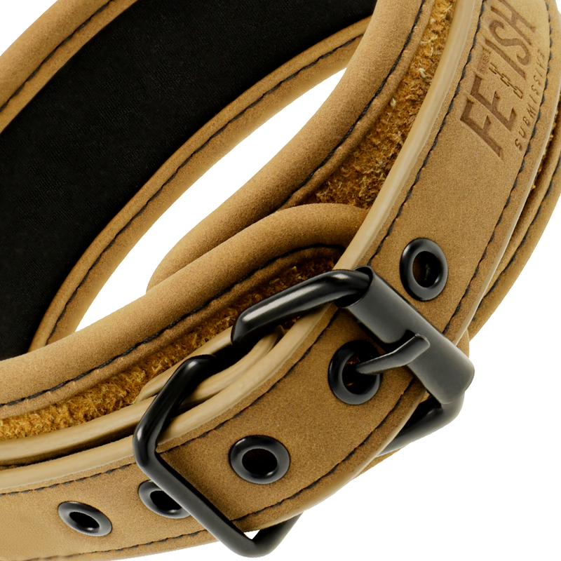 Neoprene-lined chain necklace