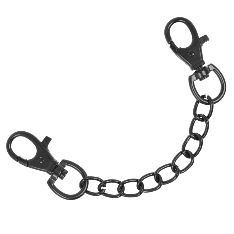 Vegan leather handcuffs with neoprene lining