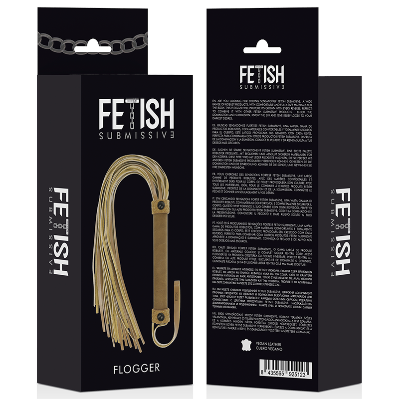 Vegan leather whip